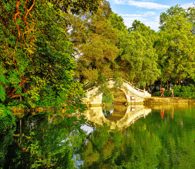西湖九橋景點8_枇杷橋
